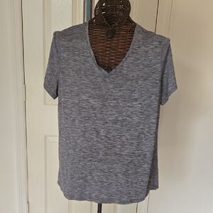 Athletic Works Heather Gray V-Neck Tee